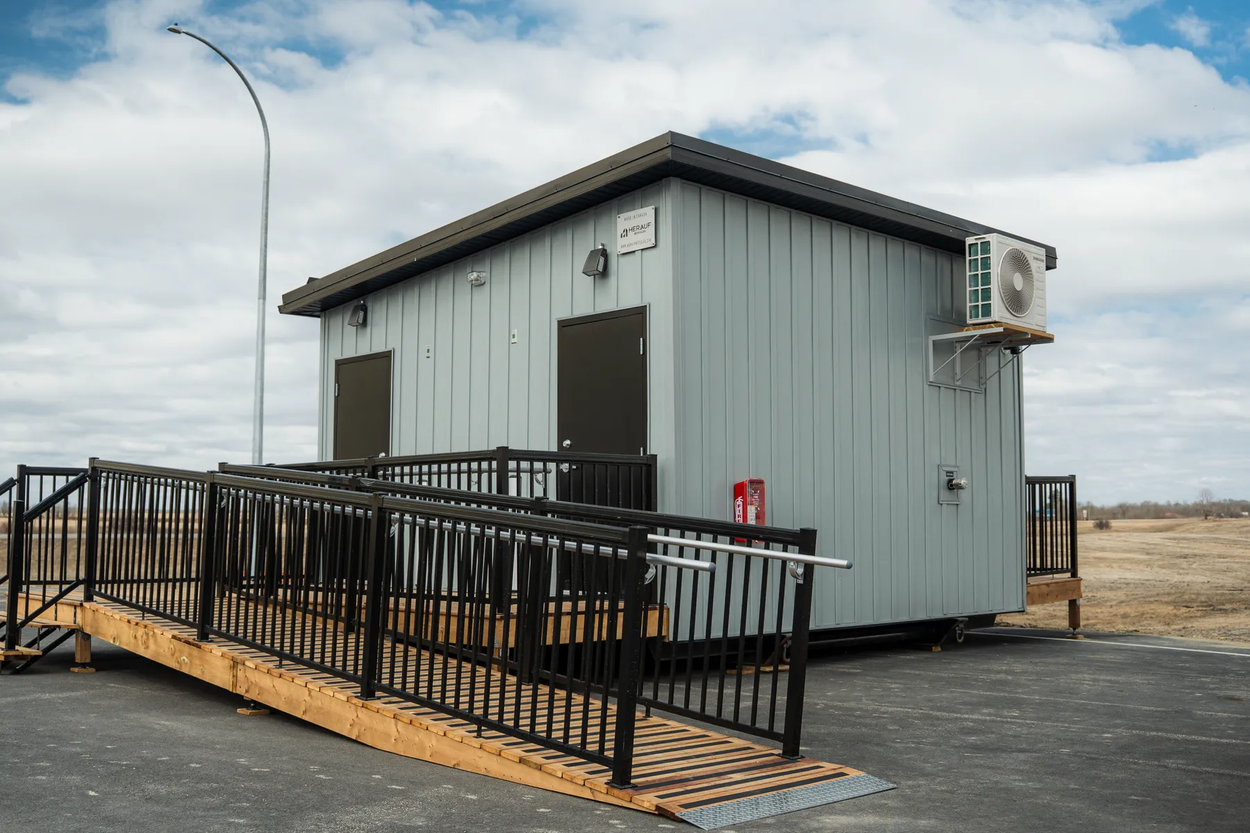 Saskatchewan Ministry of Highways Washroom, a Herauf Modular project in Saskatchewan